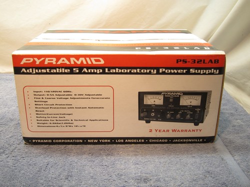 Pyramid 32lab power supply - pyramid, ps-32lab